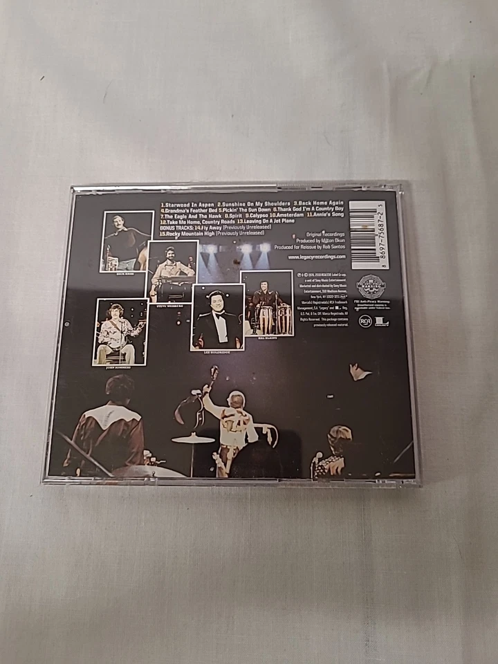 John Denver Live in London CD-RCA Rare Legacy 13 Tracks + 2 Bonus-No Scratches  Foto 2 de 4