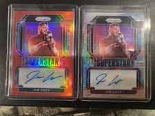Wwe 2022 Panini Prizm Joe Gacy Auto Card Lot Rc Rookie  Red /99 Mojo /25 Wyatt