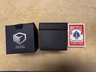 The Gift - Black by Angelo Carbone | red color cards | Open Box (barely used)