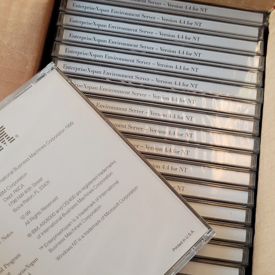 IBM Enterprise Xspan Environment Server V4.4 CD-ROM Windows NT, AIX/6000 OS/400 - Image 3 of 3