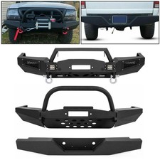 For 1993-2011 Ford Ranger Rear Bumper Front Winch Bumper With Bull Bar Steel
