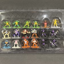 Teenage Mutant Ninja Turtles 18-Pack Series 1 Die-cast Nano Figs by Jada No Box