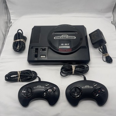 Sega Genesis Model 1 Console High Definition Graphics OEM Controllers Tested