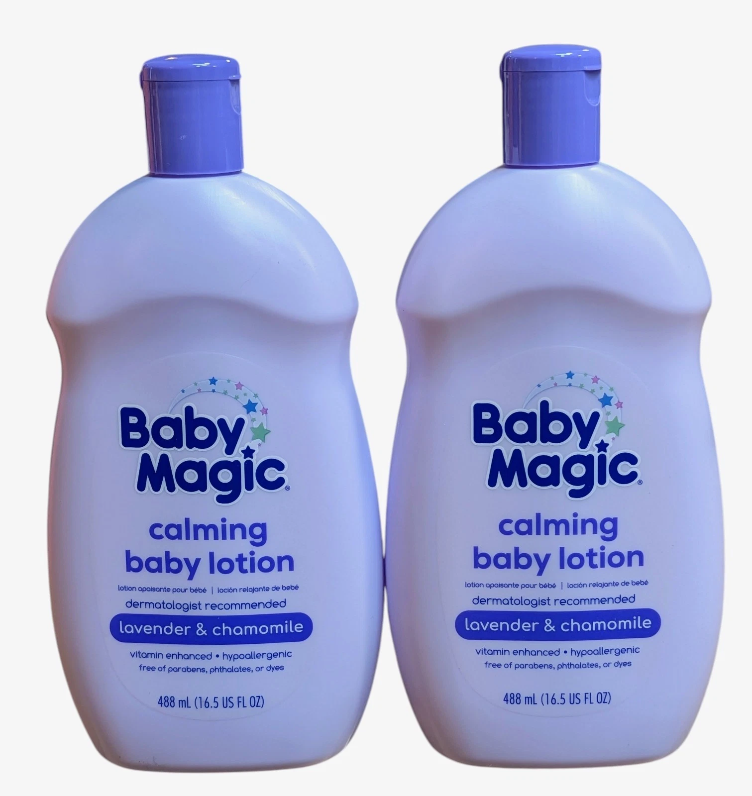 2 - Baby Magic Calming Body Lotion, Lavender & Chamomile, 16.5 Fl Oz Each
Opens in a new window or t
