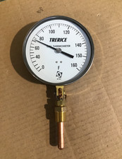 TRERICE V80445065B31 4 1/2" FACE DIAL THERMOMETER, 0-160F NEW IN BOX