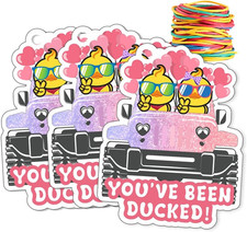 You'Ve Been Ducked, Duck Tags, Cute Duck Tags, Duck Duck Tags, Ducking Game Card