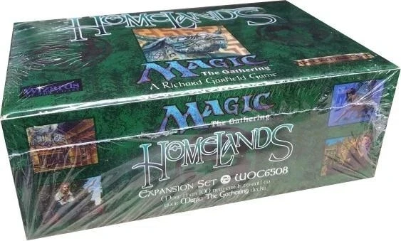 Magic: The Gathering Homelands Sealed Collectible Card Game Boxes for sale 