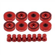 Billet Aluminum H22 H23 Dohc Engine Valve Cover Washer Seal Bolts Nuts For Honda