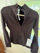 Lululemon Define Jacket Nulu Sequoia Brown 6 NWT