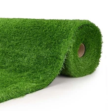 Yescom Artificial Grass Turf 0.8" Synthetic Lawn Indoor Outdoor Decor
