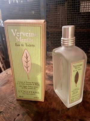 L Occitane Verveine Menthe  EdT Eau de Toilette 100 ml Verbena Verbene Minze RAR
