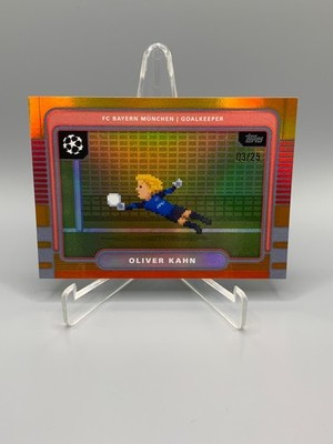 2025-26 TOPPS UEFA Club Competitions Bayern München Oliver Kahn 8 Bit Shots /25