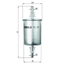 Kraftstofffilter für Seat Ibiza 2 6K1 | 24417929
