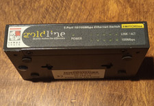 Ethernet Switch 10/100Mbps 5 Port GOLDLINE