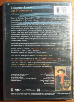 (未使用･未開封品)Toulouse Lautrec &amp; Montmarte [DVD] Toulouse-Lautrec And Montmarte (DVD, 2005) New Sealed National