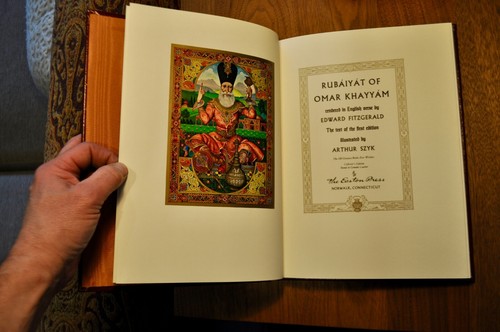 Omar Khayyam, Edward Fitzgerald THE RUBAIYAT OF OMAR KHAYYAM Easton Press 1st Ed - Imagen 4 de 5