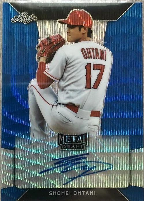 2018 Leaf Metal Draft - Shohei Ohtani #BA-SO1 for sale | eBay