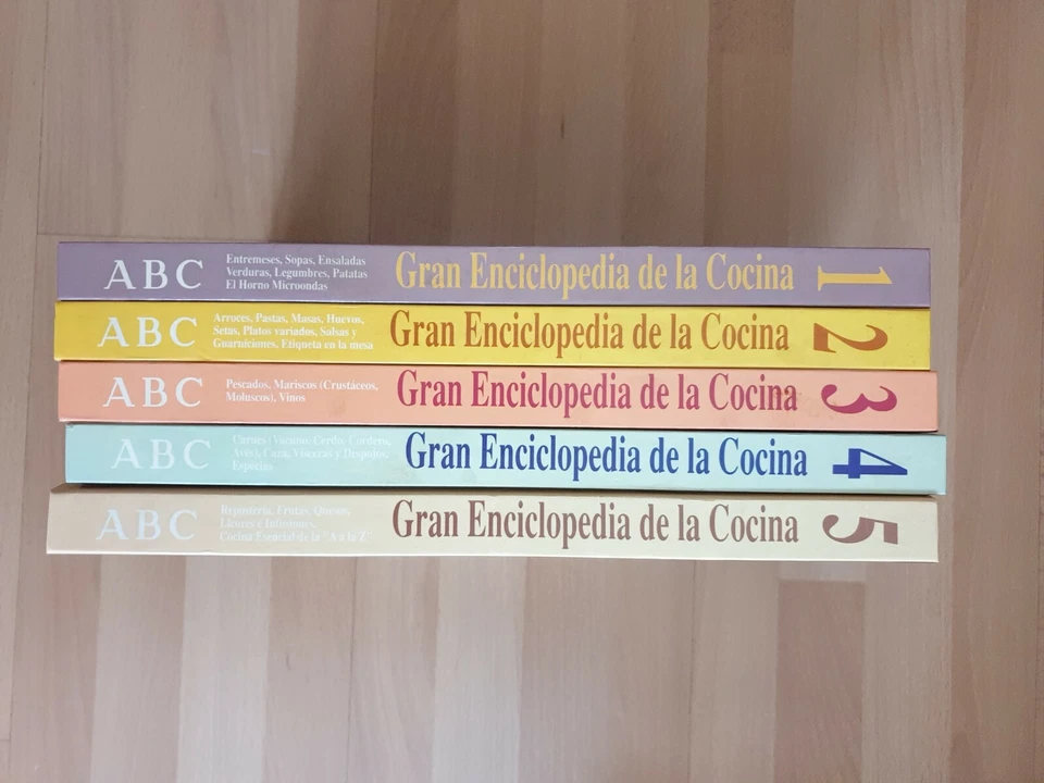 Gran enciclopedia de la cocina. abc. (5 tomos) madrid, 1993. abc. prensa español - Imagen 4 de 4