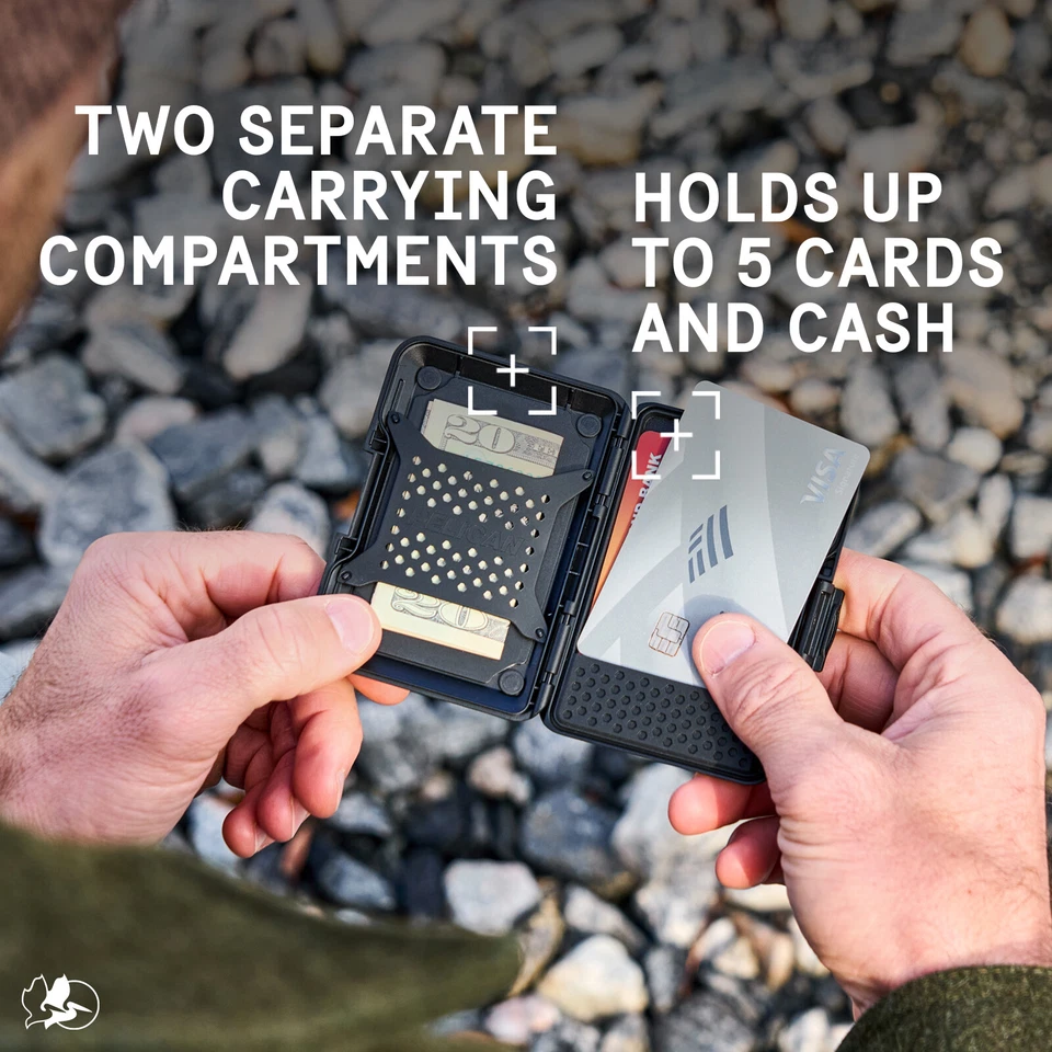 Pelican Shield MagSafe RFID Blocking Wallet - Brushed Titanium - Image 2 of 4