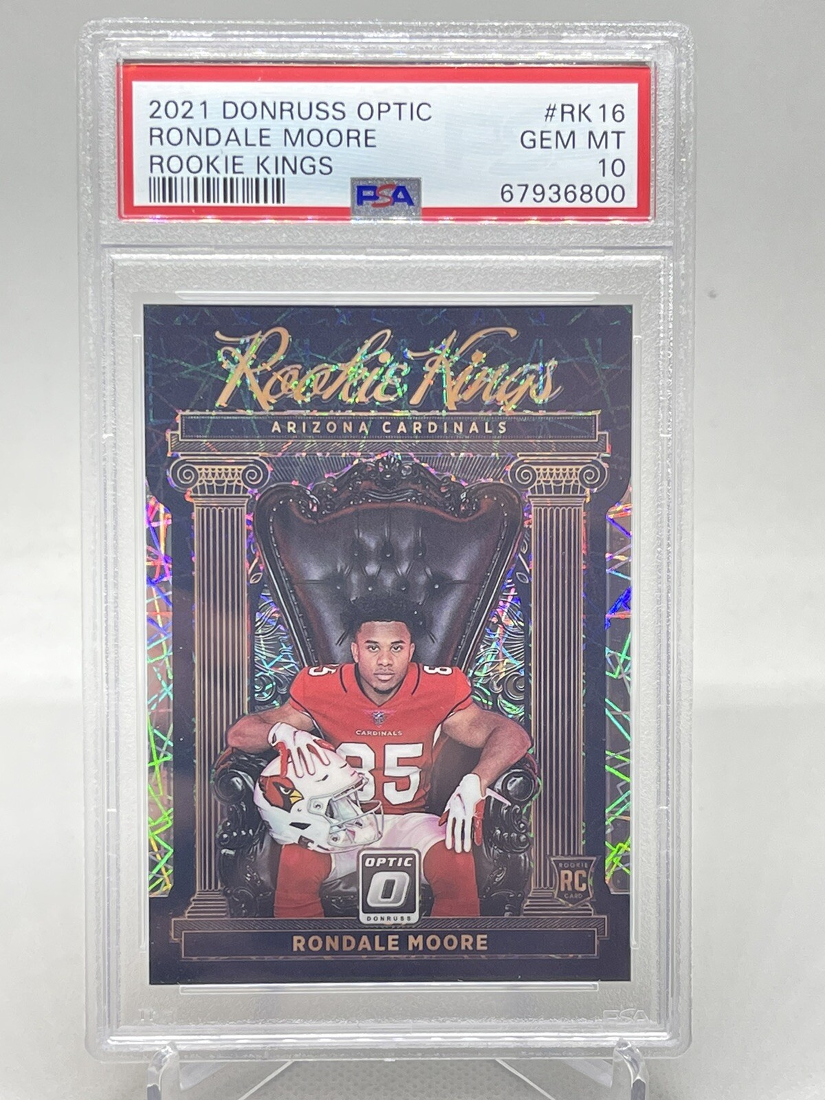 Rondale Moore Panini Donruss Optic Rookie Kings #RK16 Base