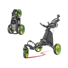 Caddytek CaddyLite ONE - Swivel, Version 8, Green, (CP-1-S-8LIME)