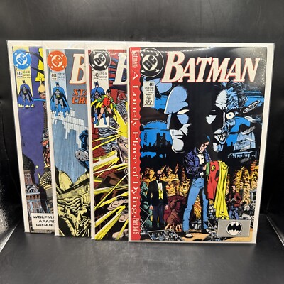 Batman Lot! Issue # s 441 443 444 & 445. 4 Comics Total. (C30)(21)