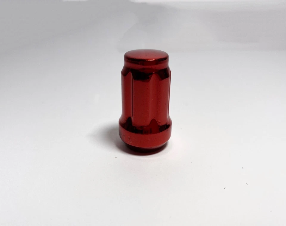 FIT SUZUKI KIZASHI GRAND VITARA XL-7 SPLINE LUG NUT CONE SEAT 12x1.25 RED 20PC - Image 4 of 4