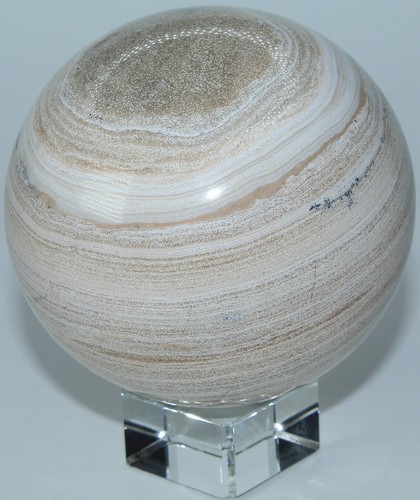 Madagascar Pale Wood Jasper Sphere / 3.00" (76.20 mm) / 21.8 oz (618.01 gr) 3226 - Picture 7 of 19