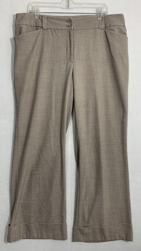 Womens Lane Bryant Wide Leg Dress Pants 