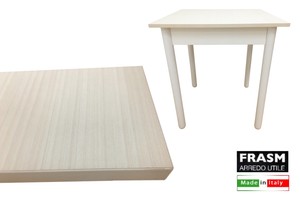 Tavolo Da Pranzo Olmo 200 Cm Con Piano Ad Intarsio