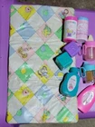 Vintage  1980s  Cabbage Patch Doll Changing Pad Plus Accessories