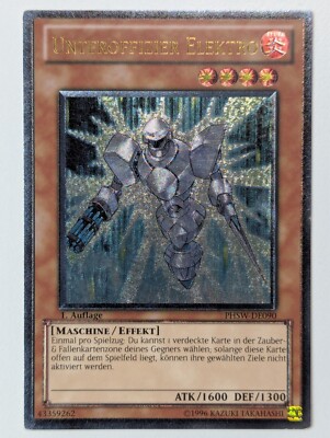 Unteroffizier Elektro PHSW-DE090 Ultimate Rare 1. Auflage Excellent Deutsch