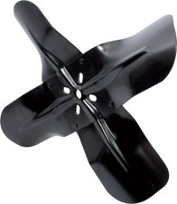 Universal 4 Blade 19in Steel Mechanical Cooling Fan Imca Racing 58 Pilot Black