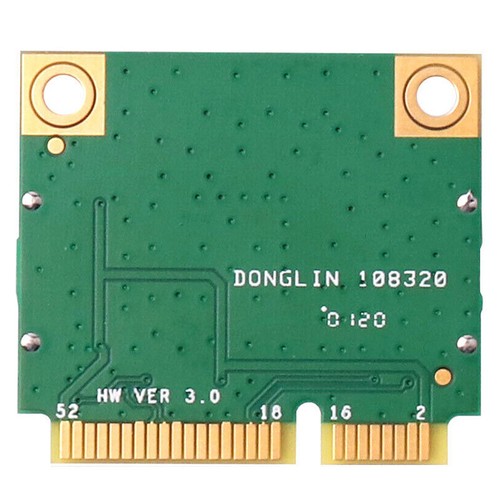 Wireless MC-AC7265 Half PCI-e Network Adapter Laptop Dual Band WiFi BT 1200Mbps - Picture 4 of 5