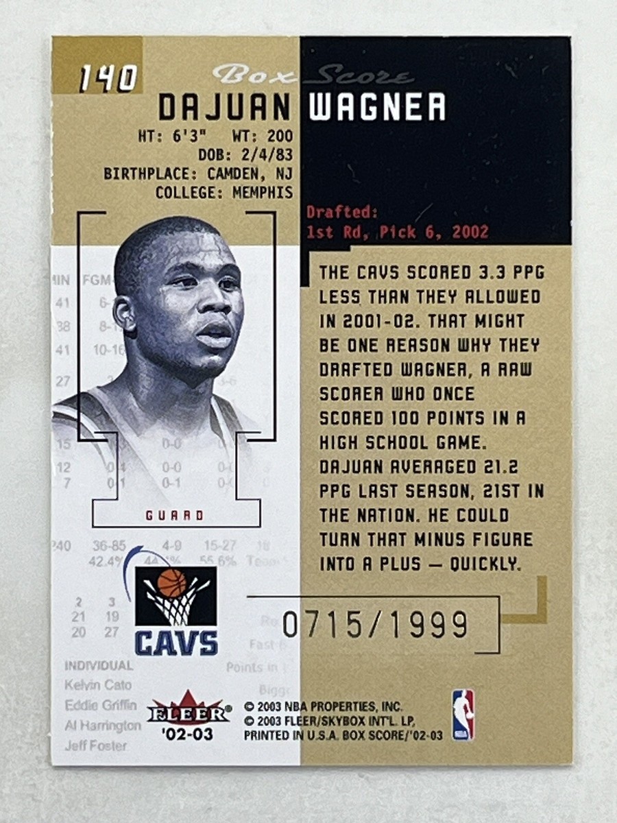 NBA マクファーレン　シリーズ4　Dajuan Wagner エラー NBA マクファーレンシリーズ4Dajuan Wagner エラー
