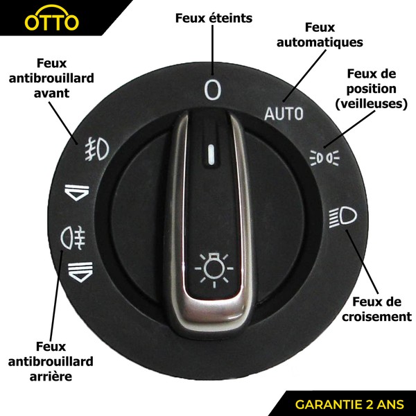 Blinkerhebel Leuchten Nebelscheinwerfer FüR Audi A6 & Q7=4F1941531E 4F1941531D-image