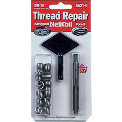 Helicoil 5521-6 Thread Repair Kit, 3/8'' x 16 NC