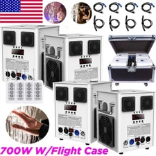700W Cold Spark Firework Machine DMX Stage Effect Wedding DJ Show W/Flight Case