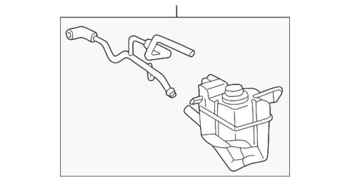 Depósito para Ford (N/P 5W4Z-8A080-AA)