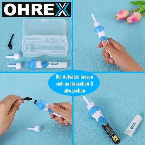 OHREX Elektrischer Ohrenschmalz Entferner Ohrenreiniger Ohrenschmalzentferner - Bild 7 von 7