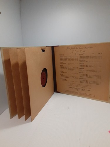 A Victor Musical Masterpiece Schubert Symphony No. 8 In B Minor 78rpm Set - Picture 9 of 11