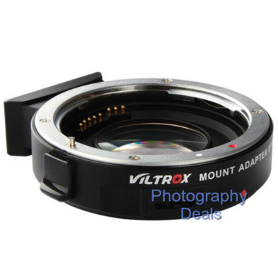 Viltrox EF-M2 II AF Adapter 0.71x Focal Reducer For EF Lens to M43 MFT Camera