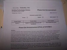 SIEMENS (CERBERUS PYROTRONICS) SYSTEM 3 HC-35 HALON CONTROL MOD.(FREE SHIPPING!)