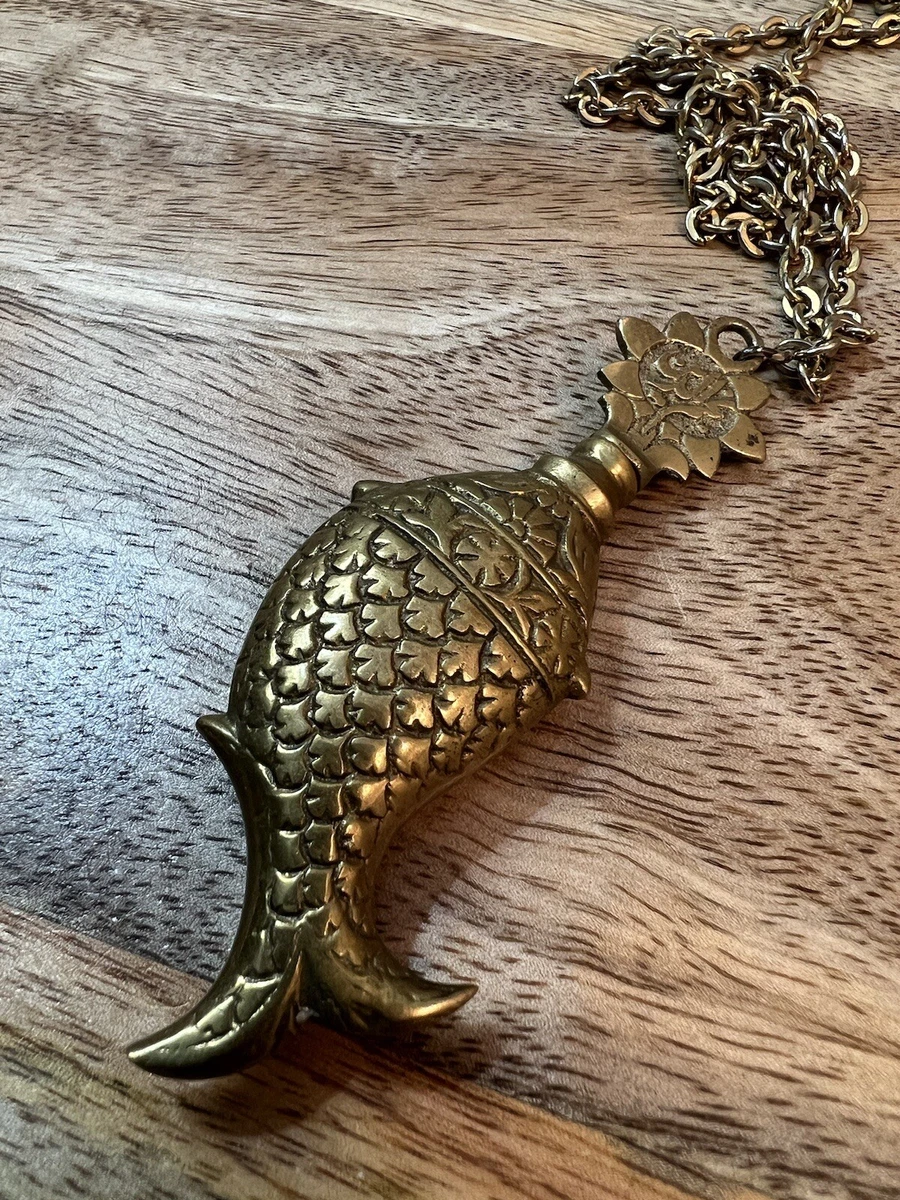 Perfume necklace pendant vintage sale