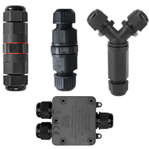 Anschlußbox IP68 Wasserdicht Kabelmuffe Verteilerdose Kabelverbinder Abzweigdose - Bild 2 von 23