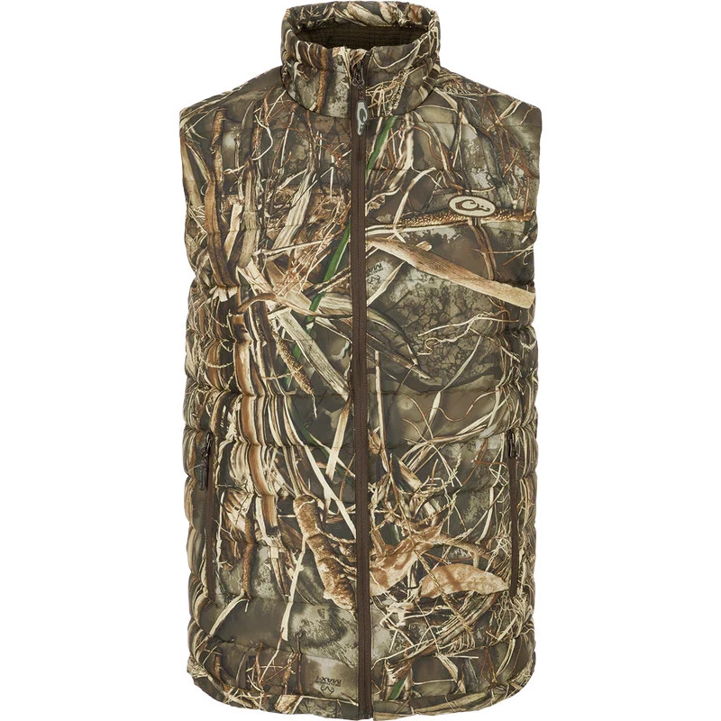 Drake Waterfowl LST Double Down Layering Vest - Image 3 of 4