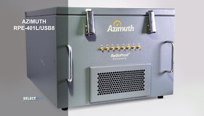 AZIMUTH RPE-401/USB8 RF ENCLOSURE 700 MHz to 6 GHz, MULTIPLE INPUTS ...
