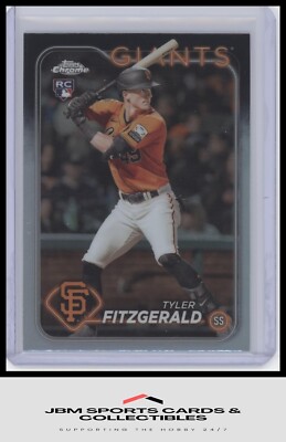 2024 Topps Chrome #131 Tyler Fitzgerald Refractor