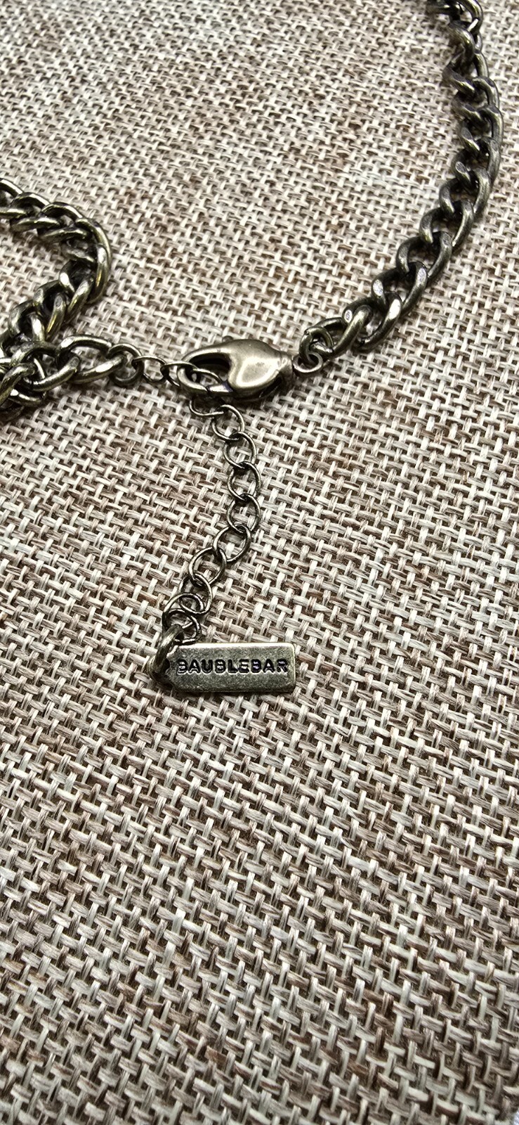 Baublebar multi-colored rhinestone statement coll… - image 4