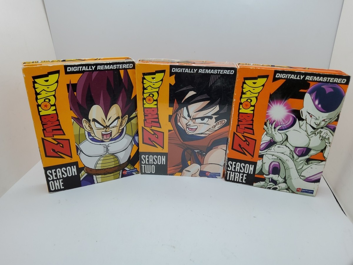 Dragon Ball Z: Season 1 - 3 DVD Digitally Remastered Box Sets | eBay